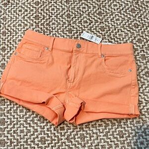 LOFT Coral Jean Shorts